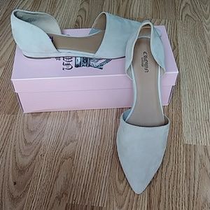 NIB! Suede flats